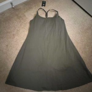 Halara olive green skort dress NWT size XL